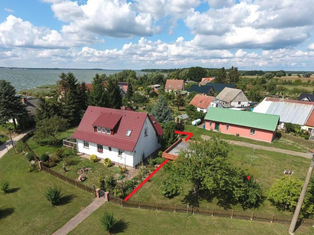 Ferienhaus "Seeadler" In Rankwitz Am Peenestrom Dış mekan fotoğraf